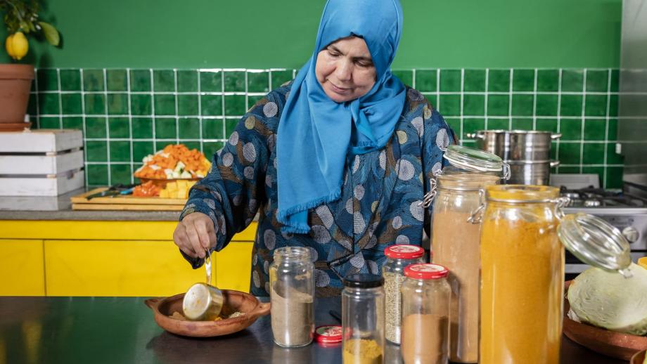 De baas van en het gezicht achter de Couscous Bar