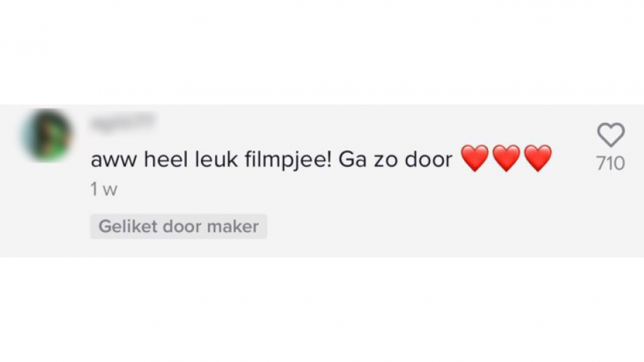 aww heel leuk filmpljee! Ga zo door