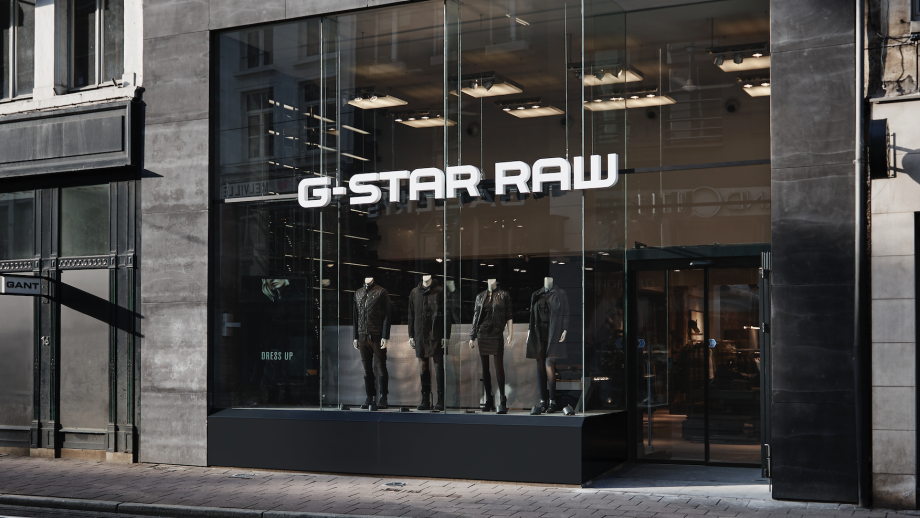 G-Star maakt geen onderscheid in belang tussen winkels en flagship-stores