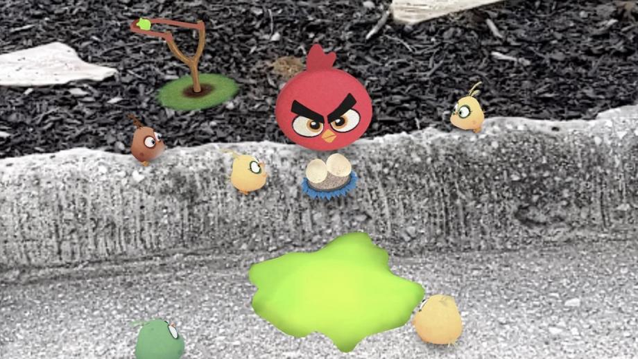 Angry Birds AR Burger King