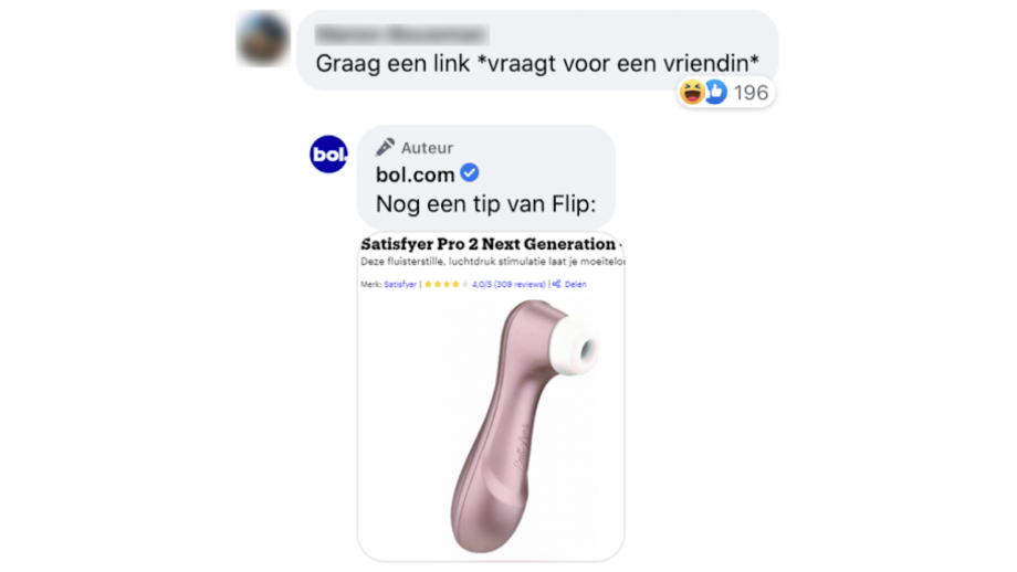 Douchekop voor vriendin