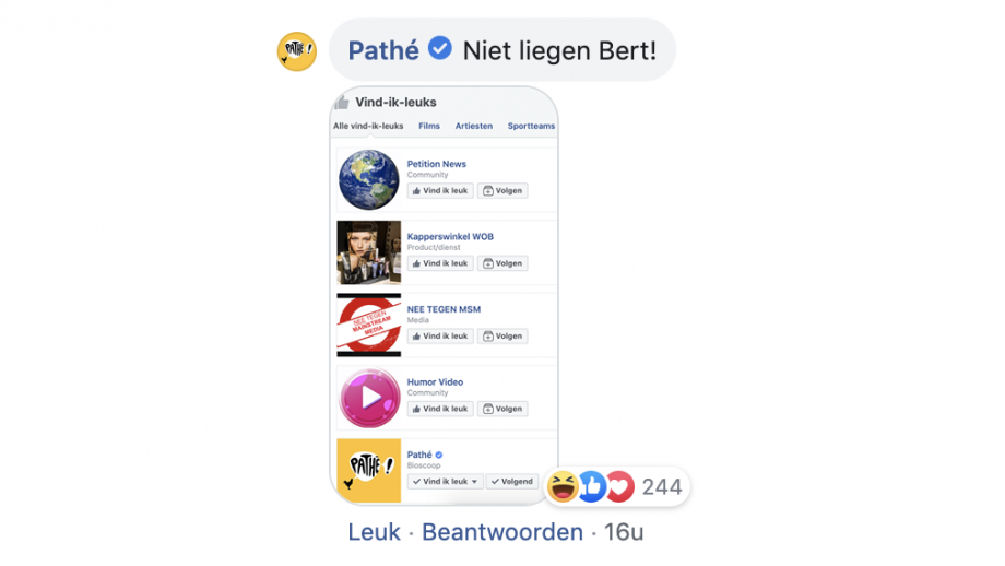 Facebook Pathe