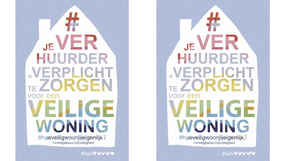 Campagneposter Hoe veilig woon jij eigenlijk?