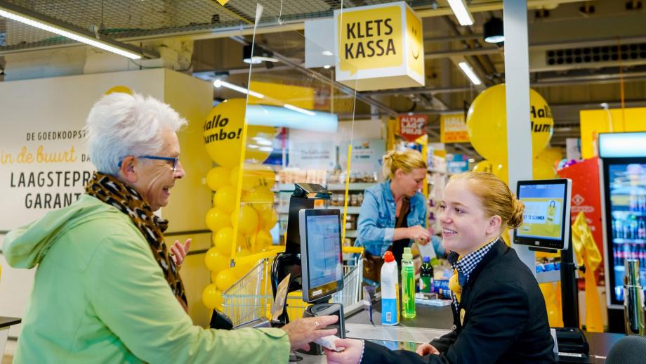 De kletskassa van Jumbo