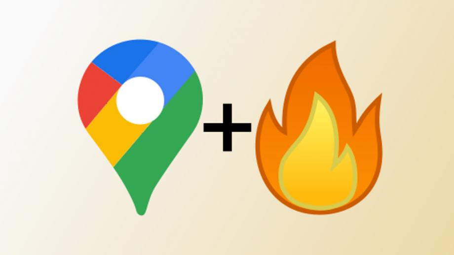 Google Maps detecteert nu ook bosbranden