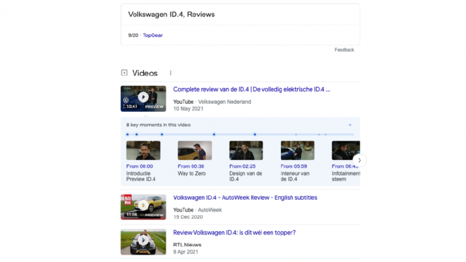 Volkswagen Google YouTube