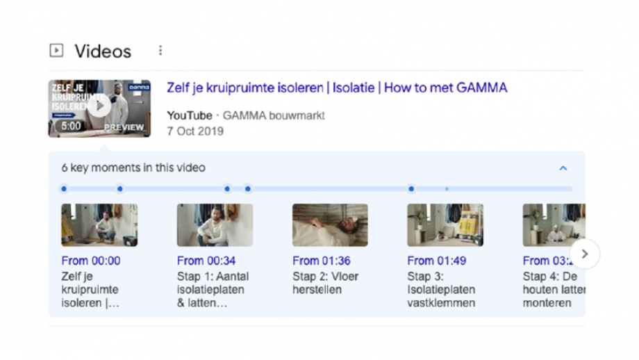 GAMMA KRUIPRUIMTE ISOLEREN YOUTUBE