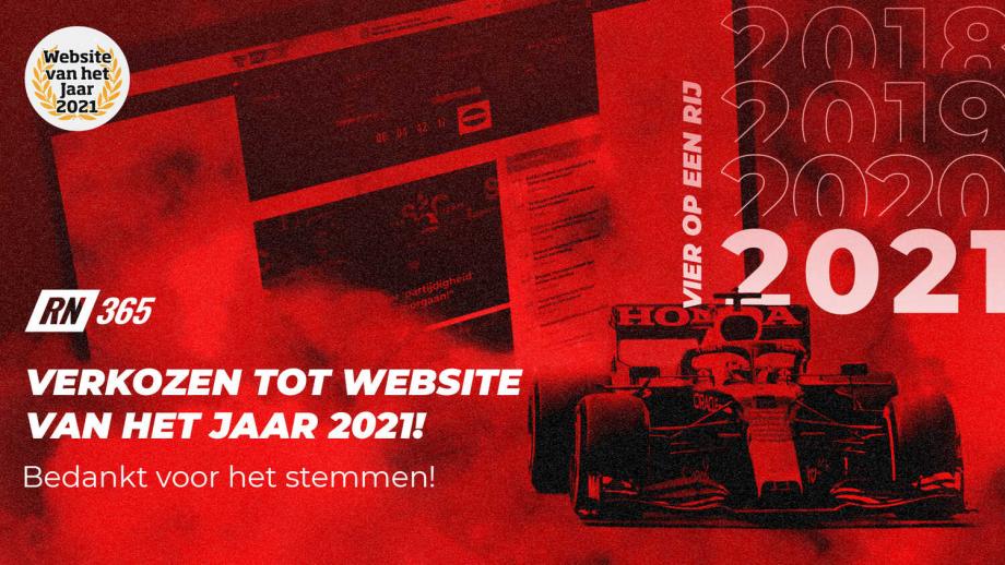 Website van het jaar RacingNews365.nl