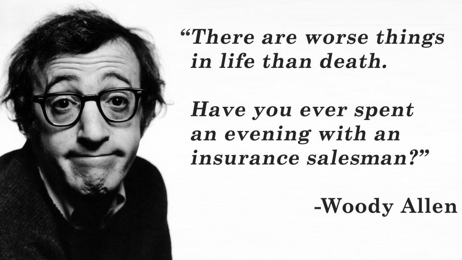 De beroemde uitspraak van Woody A.