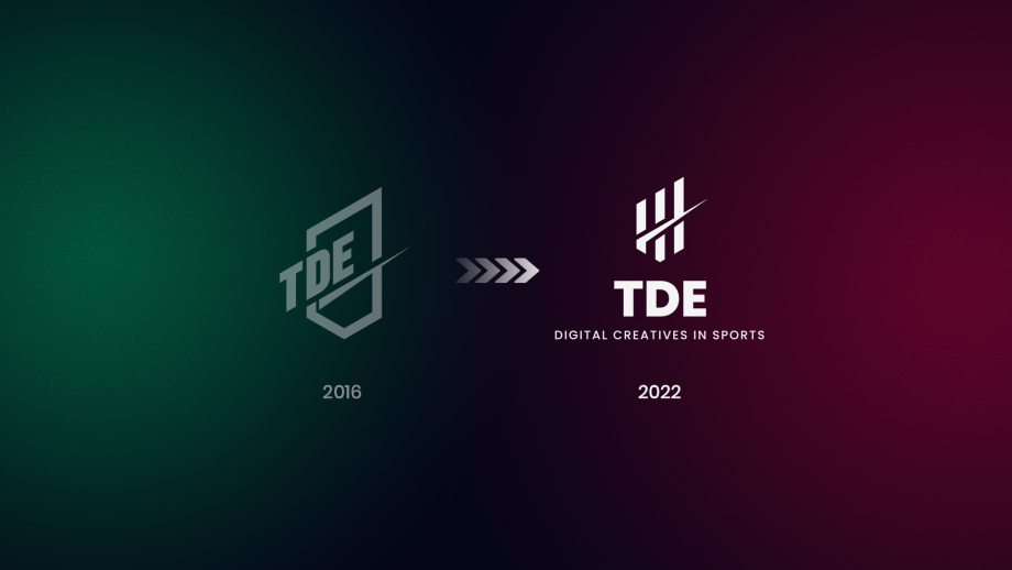 Van het oude naar het nieuwe TDE-logo