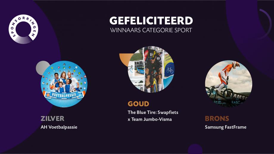 Gouden SponsorRing Categorie Sport