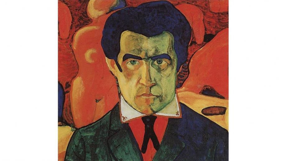 Zelfportret Malevich (1912)