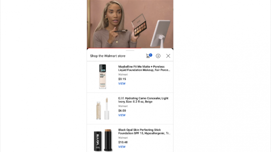 ecommerce youtube livestream
