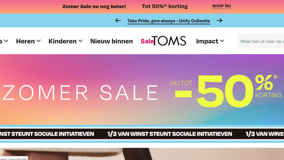 Zomer sale