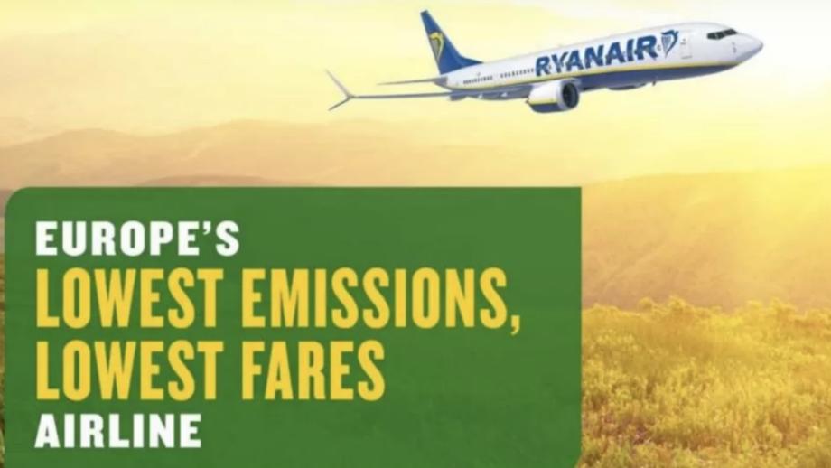 Deze advertentie van Ryanair mocht niet.