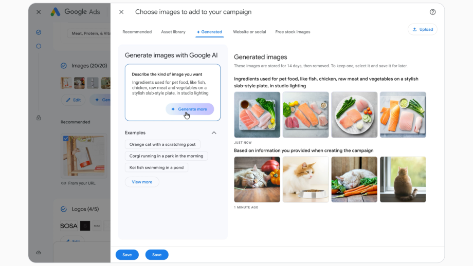 Google Ads image creation