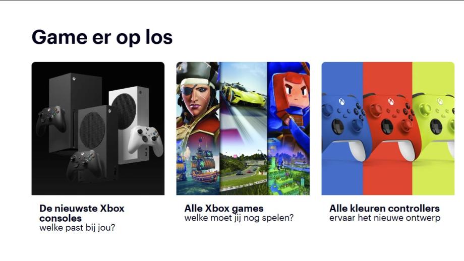 Bol.com merkpagina xbox