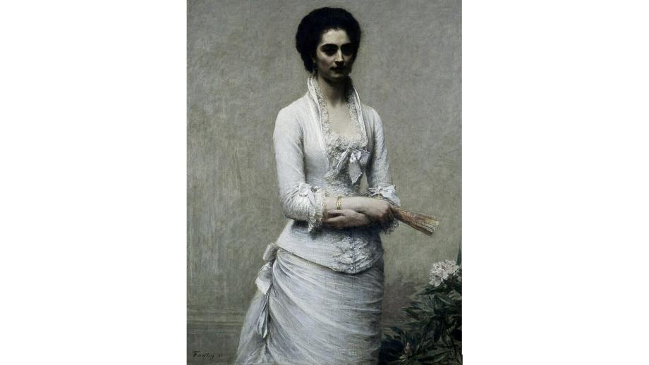 Portret van Eva Callimaki-Catargi van Henri Fantin-Latour