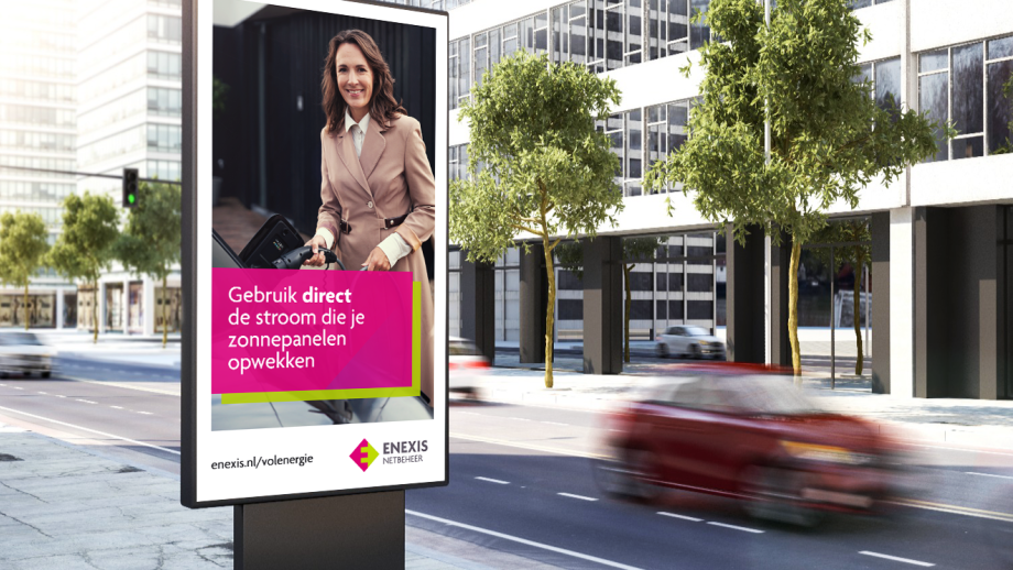 abri op locatie: Enexis-DOOH-Sage+Archer