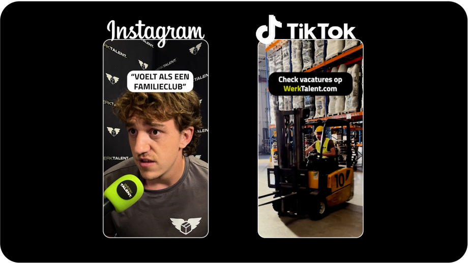 tiktok en instagram