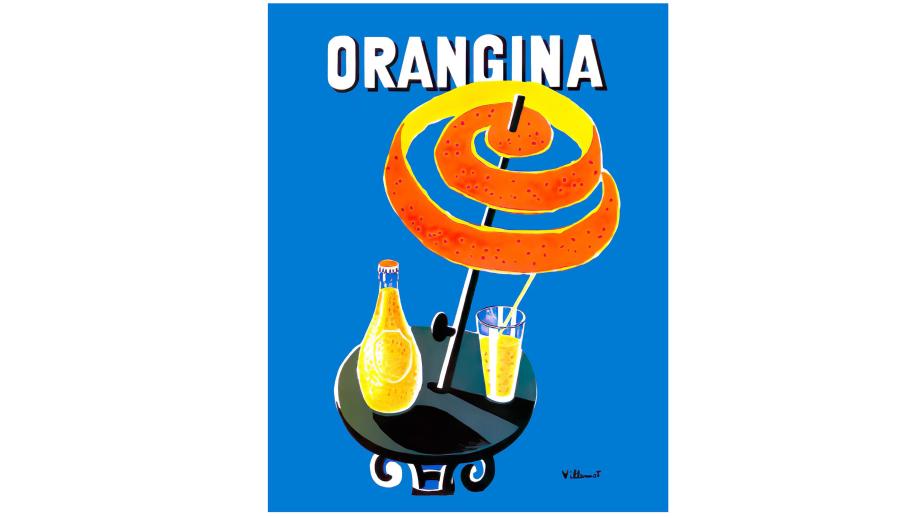 Orangina advertising van vroeger