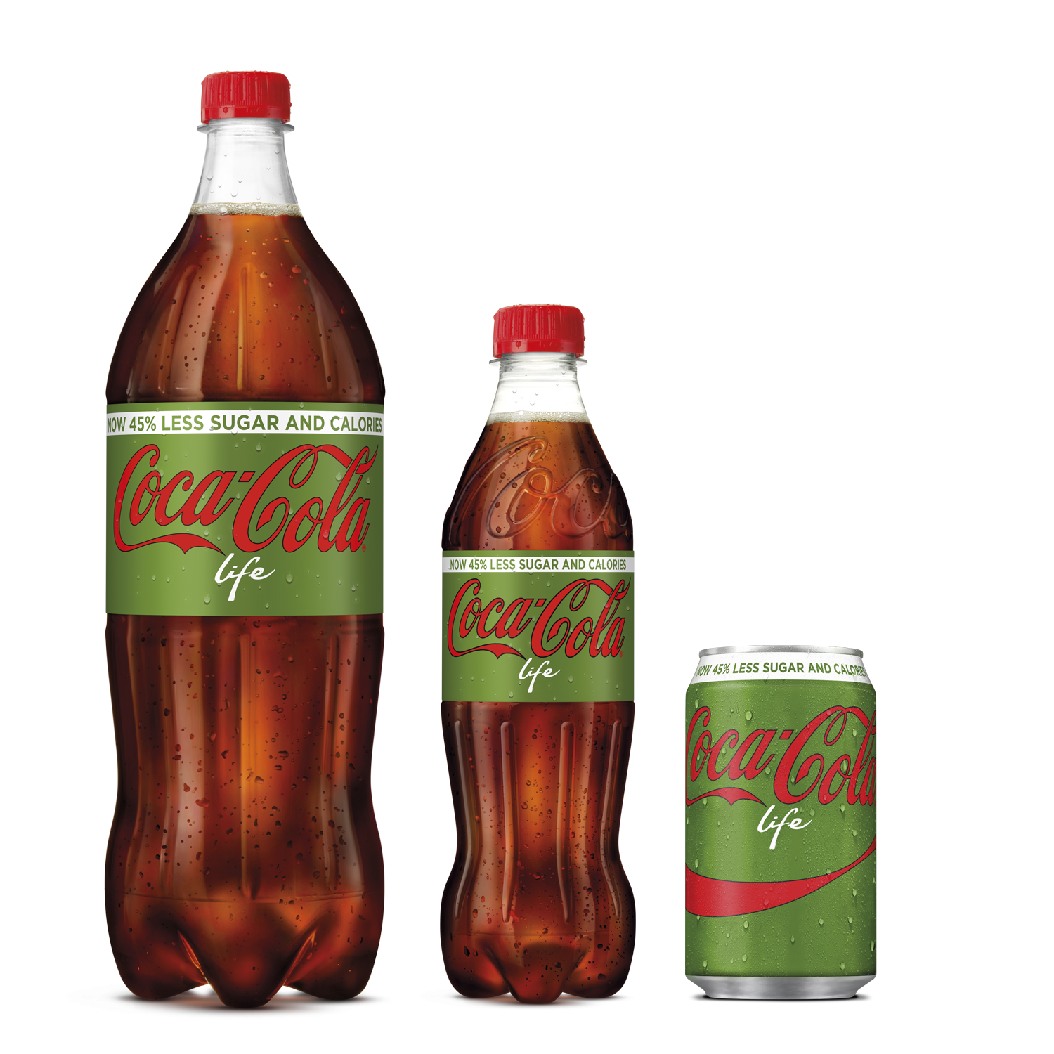 Coke voert verdere verlaging suikergehalte CocaCola life door