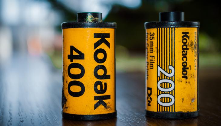 Oud Kodak rolletje