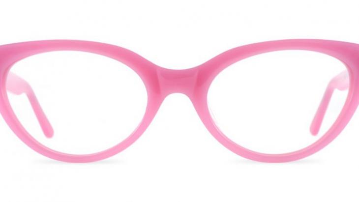 Roze bril