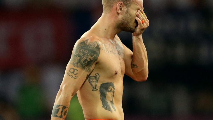 De Yolanthe-tattoo van Wesley Sneijder