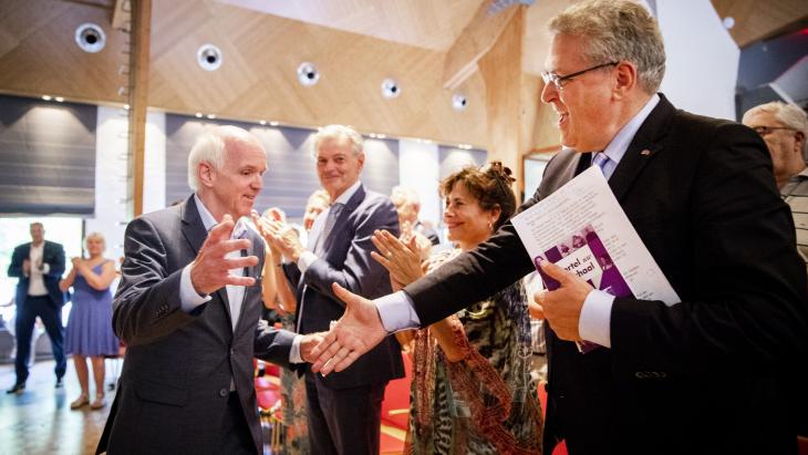 Henk Krol (r) en Geert Dales (l)