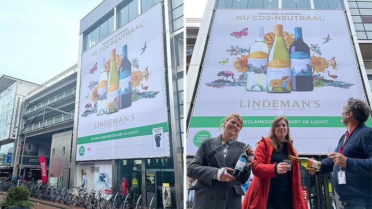 Lindemans CO2 neutraal reclamedoek