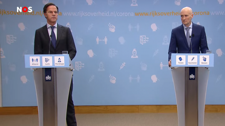 Mark Rutte en Ernst Kuipers