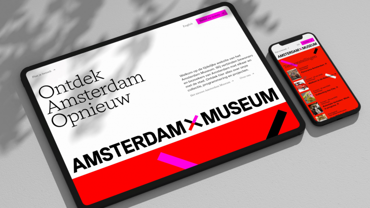 Het nieuwe platform van Amsterdam Museum.