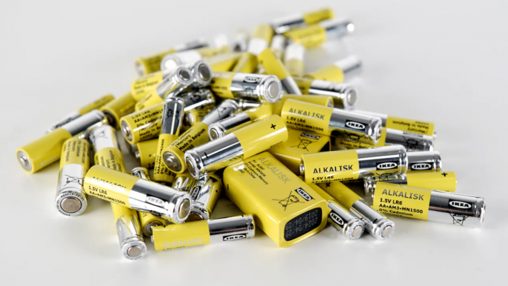 Alkaline-batterijen van Ikea