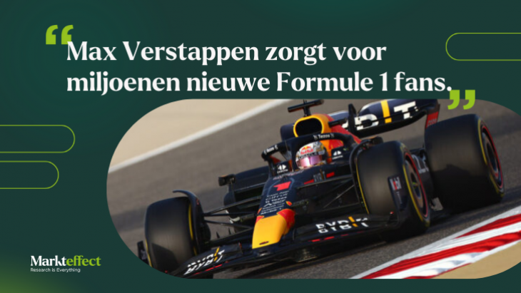 Max Verstappen zorgt voor miljoenen nieuwe Formule 1 fans