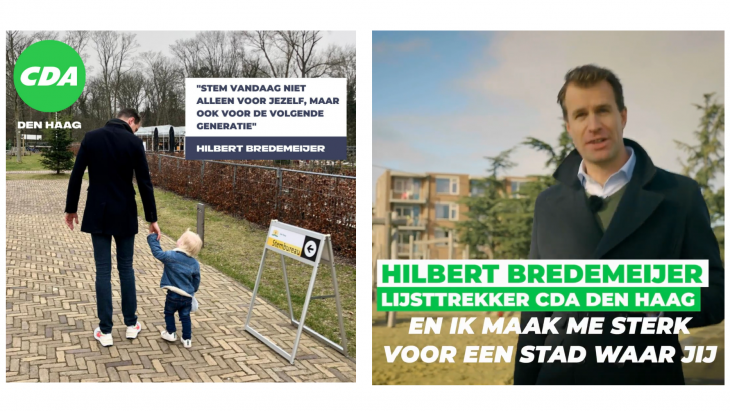 Online campagnes CDA Den Haag