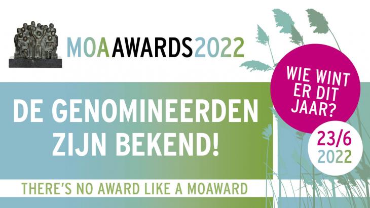 De genomineerden voor de MOAwards 2022 zijn bekend!
