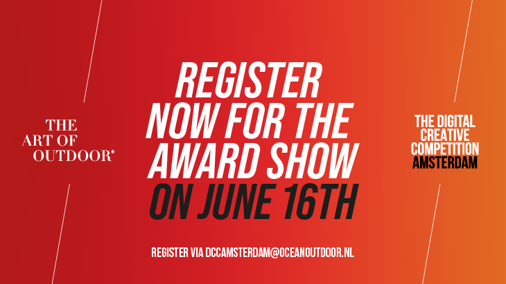 De Ocean Digital Creative Competition AMS 22 Awardshow! 