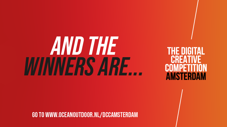 De winnaars van de Ocean Digital Creative Competition Amsterdam 2022!