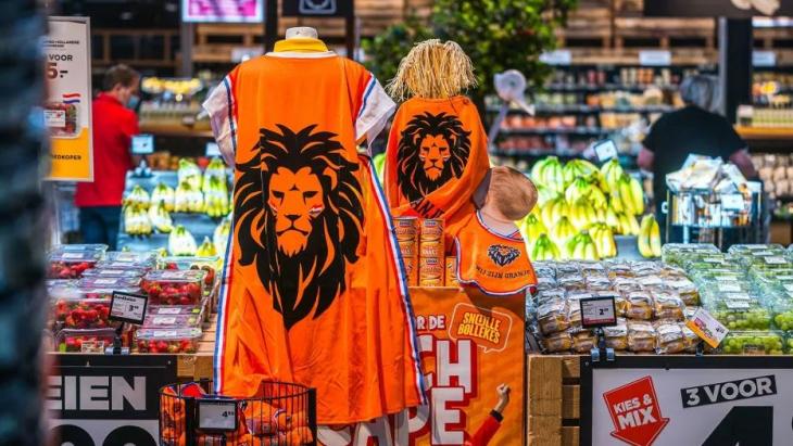 Heel Nederland kleurt oranje dankzij campagne van Jumbo
