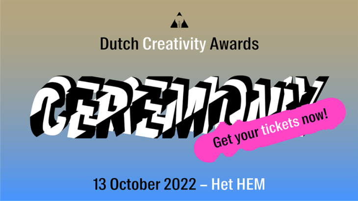 Dutch Creativity Awards Ceremony 