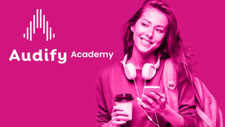 Weet wat er speelt in audio, benut alle kansen, volg de Audify Academy