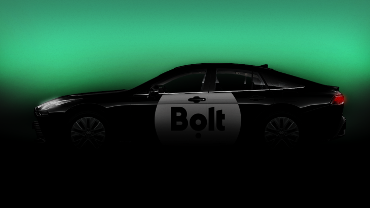 Bolt waterstofauto