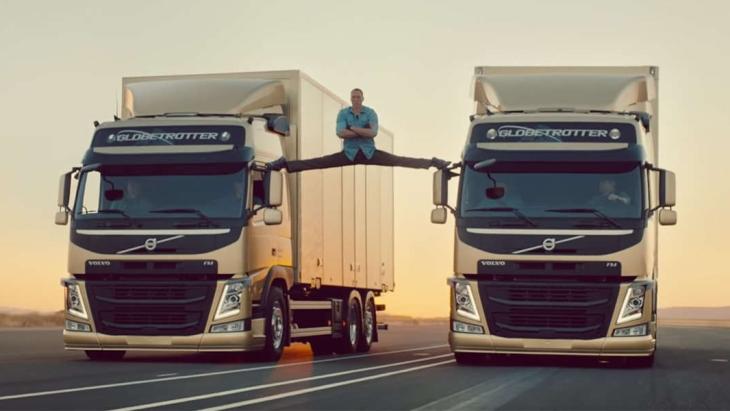 De spagaat van Jean-Claude van Damme die het achteruitrijsysteem van Volvo een boost gaf. 