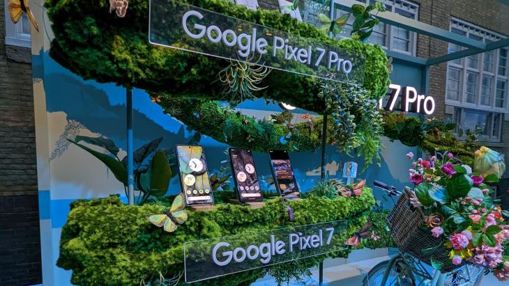 Google Pixel 7 evenement in Amsterdam