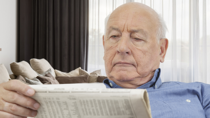 Veel oudere beleggers lezen liever op papier