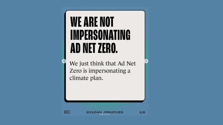 Clean Creatives Ad Net Zero
