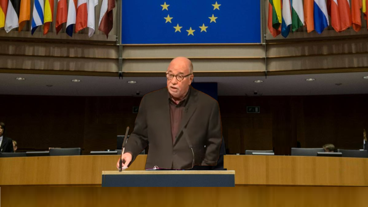 Bob Hoffman waarschuwt Europees Parlement, fotobewerking