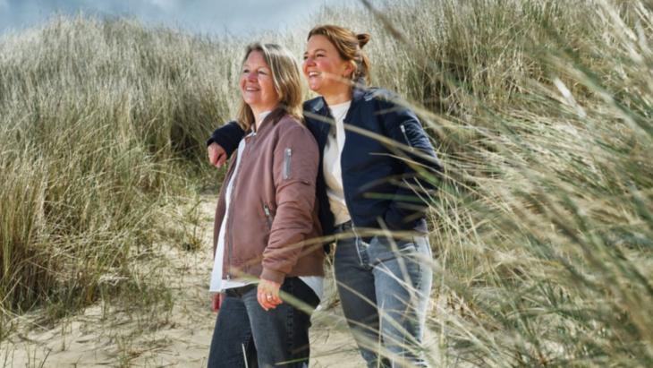 Els van Kuppeveld en Daantje Dammers
