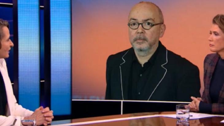 Frans Klein, onderwerp van gesprek tijdens een uitzending van Nieuwsuur over de perikelen bij DWDD en de NPO